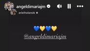 Di María já interage com treinador do Rosario Central