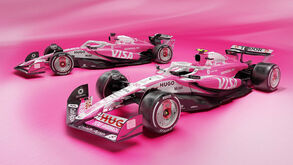 Racing Bulls 'pintam-se' de rosa para o GP de Miami