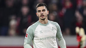 André Silva em ação no Werder Bremen