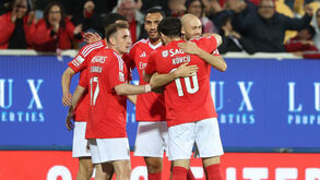 Benfica celebra vitória