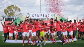 Benfica empata com o FC Porto e sagra-se campeão nacional de juniores