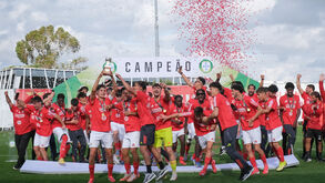 Jovens águias limparam tudo: formação do Benfica teve ano de ouro
