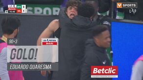 Golo de Eduardo Quaresma ao Gil Vicente foi eleito o melhor da temporada