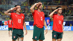 Portugal vence Japão e avança para as meias-finais do Mundial de futebol de praia