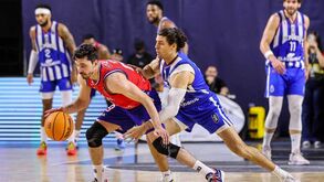 André Bessa no Oliveirense-FC Porto, na final da Taça Hugo dos Santos