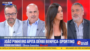 «Estou curioso para perceber se João Pinheiro vai a casa trocar a roupa da mala ou se entra logo em estágio para o dérbi»
