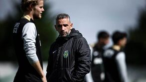 Rui Borges proibiu o plantel do Sporting de pensar no empate no dérbi