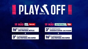 Já é conhecido o emparelhamento dos playoffs de subida/permanência