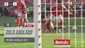 Golo anulado ao Sporting: Pote ainda celebrou, mas lance foi invalidado por falta