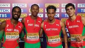 Estafeta portuguesa 4x400m masculina em 7.º no Mundial de Guangzhou