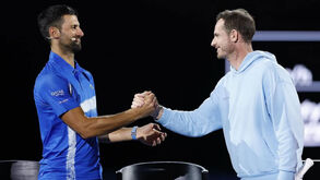 Djokovic com Andy Murray