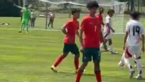 A reação de Cristiano Ronaldo à estreia do filho na Seleção Sub-15