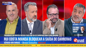 Carreras, o Real Madrid e... Grimaldo: «Ainda está verde para jogar a esse nível»