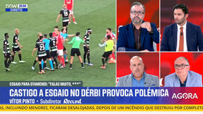 Vítor Pinto e a 'Lei Esgaio': «Um jogador vira-se para o árbitro e diz c****. Expulsão» 