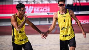João Pedrosa e Hugo Campos entram a perder no Elite16 Ostrava de voleibol de praia