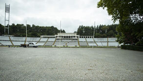 O Estádio do Jamor, palco do Benfica-Sporting