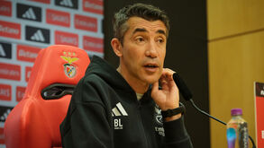 Bruno Lage em conferência de imprensa