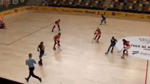 Hóquei em patins: Benfica goleia Stuart Massamá e está na final da Taça de Portugal feminina
