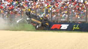 O acidente aparatoso de Yuki Tsunoda em Ímola