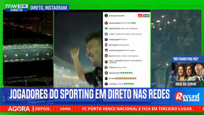 Estas imagens são diferentes: a festa do título do Sporting através do telemóvel de Pote