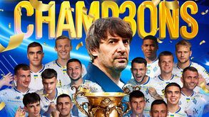 Dínamo Kiev sagra-se campeão da Ucrânia pela primeira vez desde 2020/21