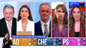 CMTV líder de audiênias na noite eleitoral