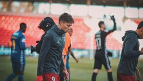 Jorge Aguirre a caminho do Panetolikos