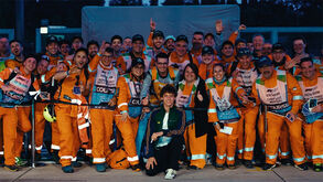 Kimi Antonelli deu prenda a todos os comissários de pista que estiveram em Imola