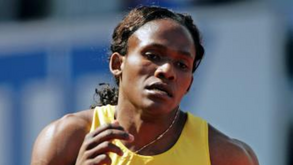 Maria de Lurdes Mutola em competição