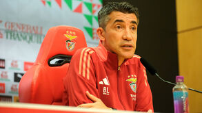 Bruno Lage em conferência