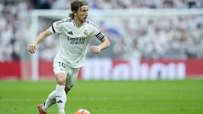 Modric no último jogo pelo Real Madrid