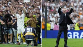 Muita emoção: assim foram as despedidas de Modric e Ancelotti do Santiago Bernabéu