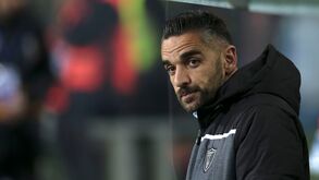 Rui Borges no banco do Académico de Viseu