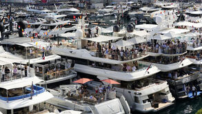 Iates de luxo no Mónaco