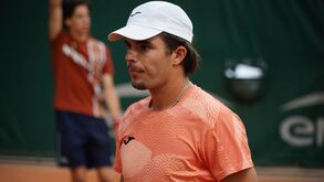 Jaime Faria eliminado na primeira ronda de Roland Garros