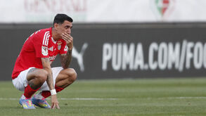 Di María em lágrimas após o jogo