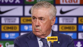 Carlo Ancelotti apresentado no Brasil: «Não digo que estarei a trabalhar 360 dias por ano, mas...»