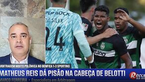 «Matheus Reis e Belotti? Tiago Martins não se apercebeu da gravidade da situação. Mas tenho dúvidas num sumaríssimo»