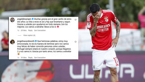 Di María e o adeus ao Benfica: «A vida às vezes é assim...»