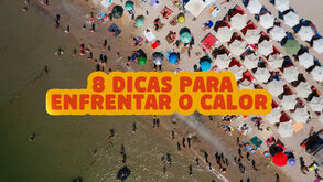 
Oito dicas para enfrentar o calor tórrido dos próximos dias 
