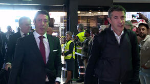 Dia de reuniões no Seixal: Rui Costa e Bruno Lage preparam o futuro