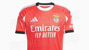 Será este o equipamento principal do Benfica para a temporada 2025/26?