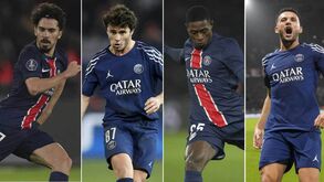 Quarteto português do PSG pode juntar-se a lista de ilustres