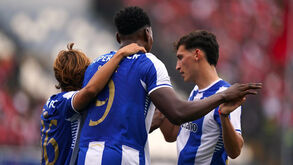 Wydad-FC Porto, 0-1: teste positivo mas só pela metade