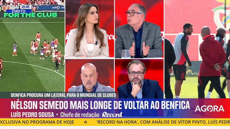 Luís Pedro Sousa, chefe de redação de Record, analisa situação do defesa do Benfica