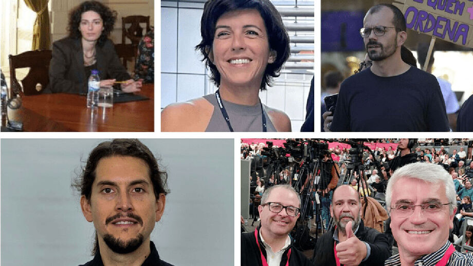 Alguns dos funcionários do PS, PSD e Bloco de Esquerda que recebem pelo Parlamento como "assessores" e "adjuntos" do grupo parlamentar