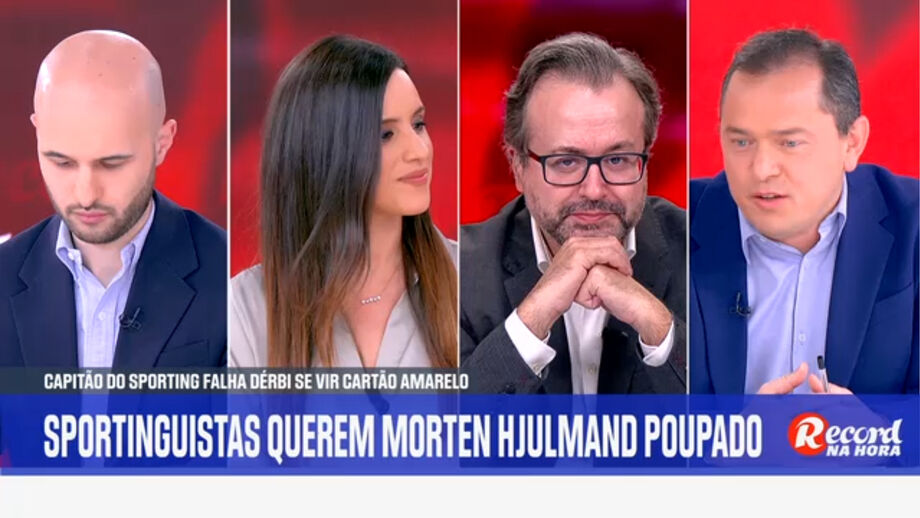 Jornalista no programa 'Record na Hora' desta sexta-feira 