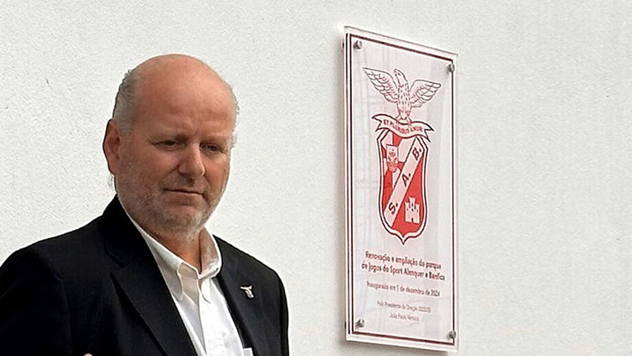  João Paulo Ventura, presidente do Alenquer e Benfica