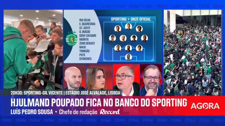 Subdiretor de Record em declarações no programa 'Record na Hora' no Now