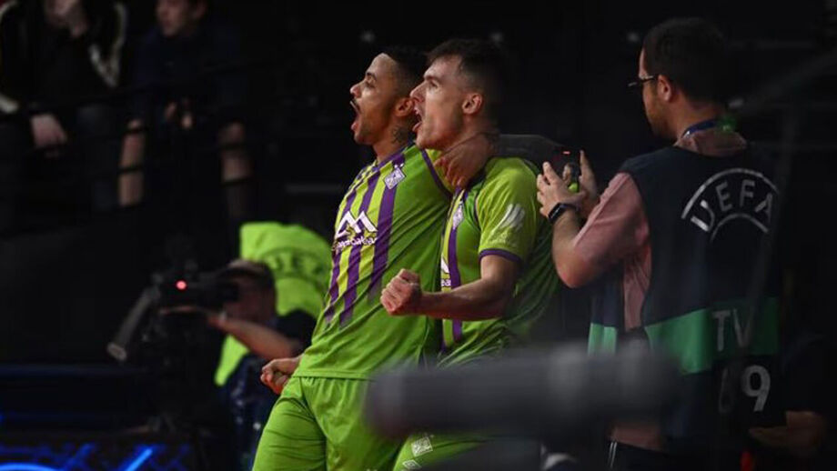 Palma festeja conquista da Champions